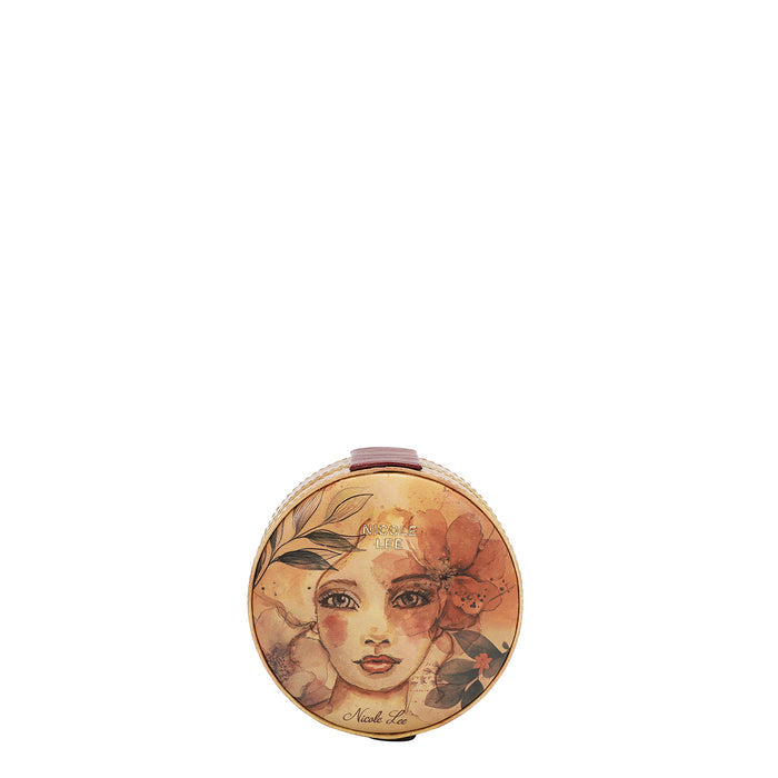 ROUND JEWELRY CASE