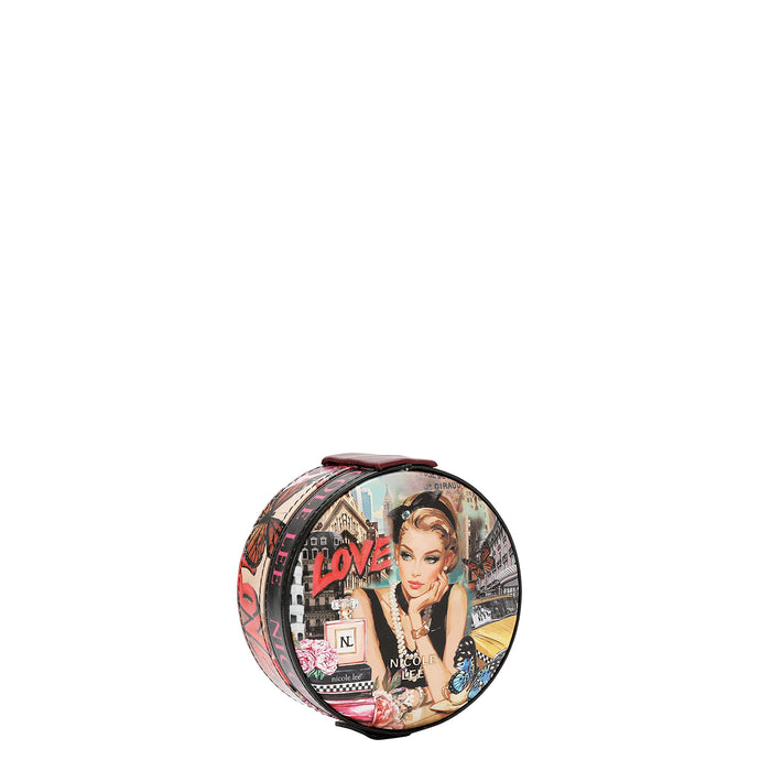 ROUND JEWELRY CASE