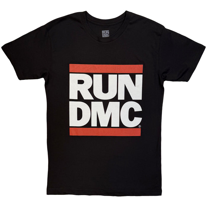 RUN DMC - LOGO - T-Shirt Black