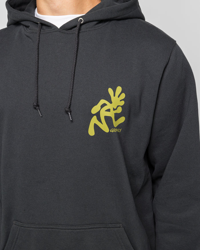 Running Man Hooded Sweatshirt - Black
