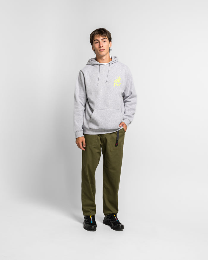 Running Man Hooded Sweatshirt - Heather Grey