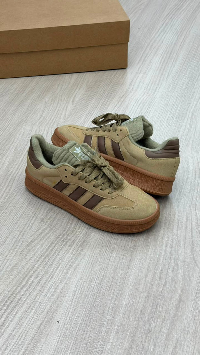 ADIDAS SAMBA PLATAFORMA CAFE