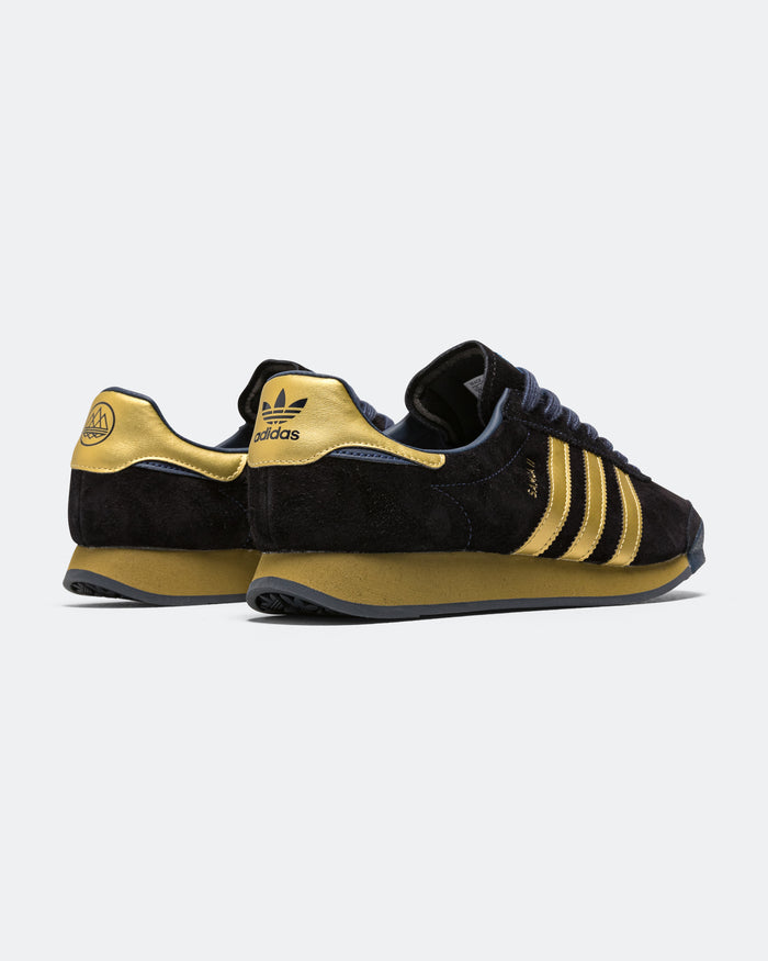 Samoa II SPZL - Marine Blue/Matte Gold-Khaki