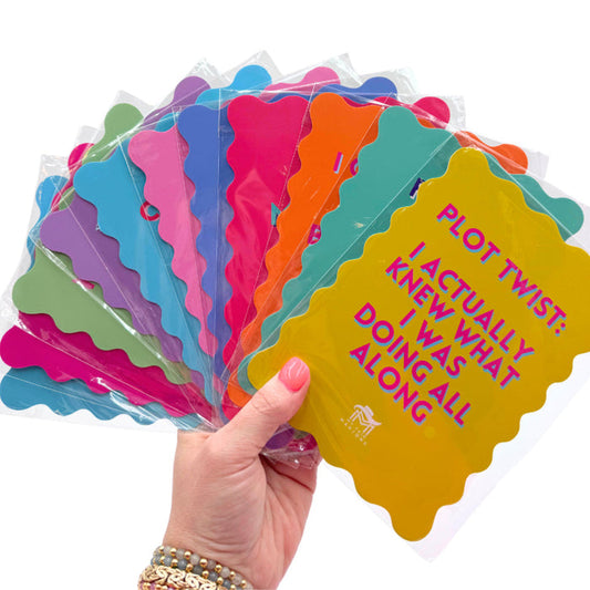 Scalloped Edge Mahjong Shuffle Cards | My Fair Mahjong