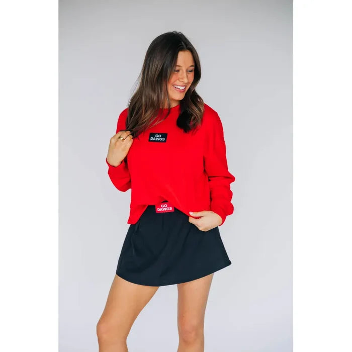 Scarlet & Gold Women's Alli Airy Tennis Skirt - Georgia