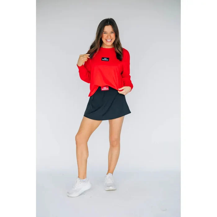 Scarlet & Gold Women's Alli Airy Tennis Skirt - Georgia
