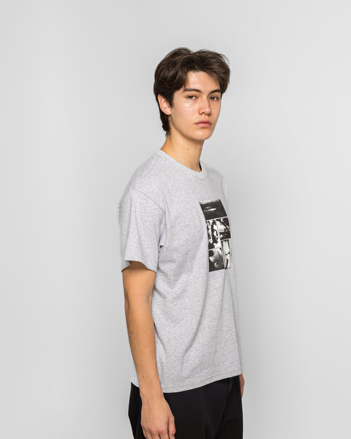 Scenes Tee - Heather Grey