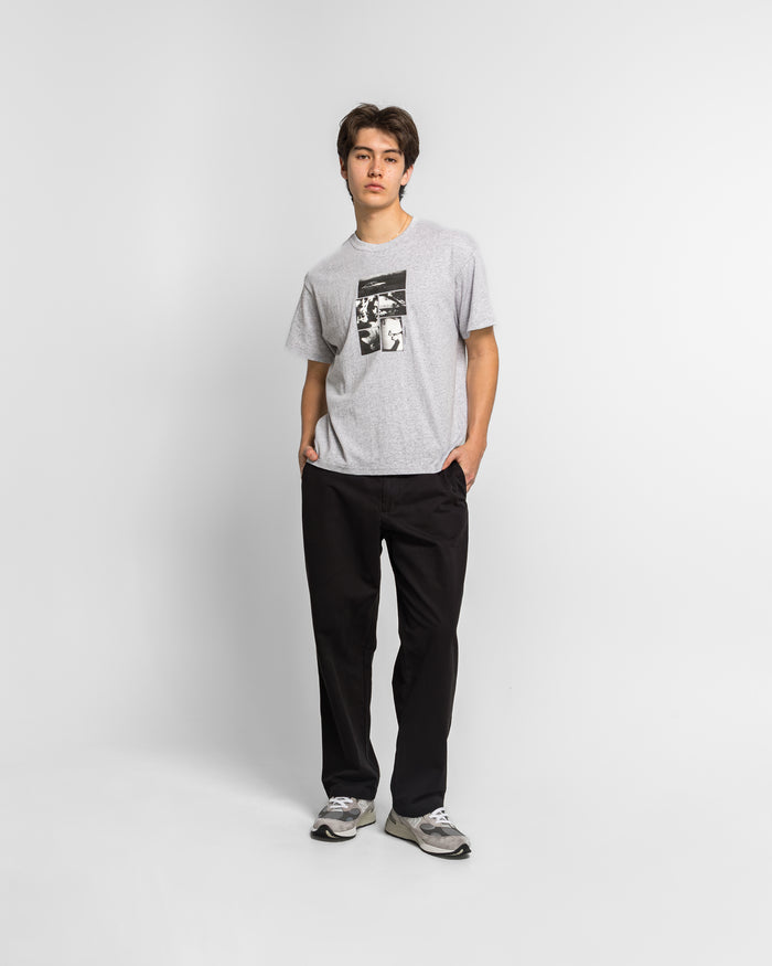 Scenes Tee - Heather Grey