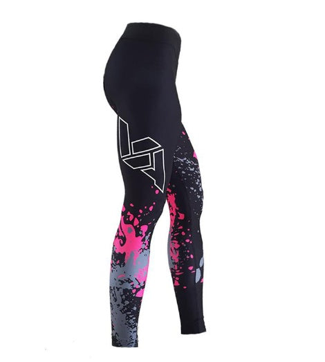 🖤SculptFit™ Breathable Printed Leggings – High Waist Slimming Yoga Pants