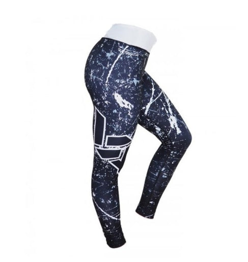 🖤SculptFit™ Breathable Printed Leggings – High Waist Slimming Yoga Pants