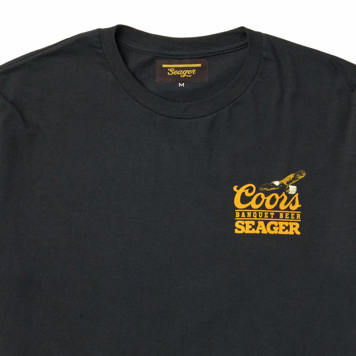 Seager Men's Coors Banquet Preserve Short Sleeve T-shirt