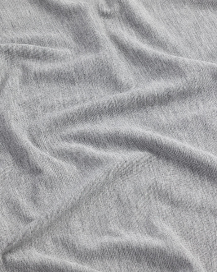 Seamfree Crop Bra - Light Grey Marl