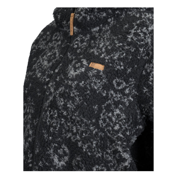 Sherpa Reef Women Full Zipper Black