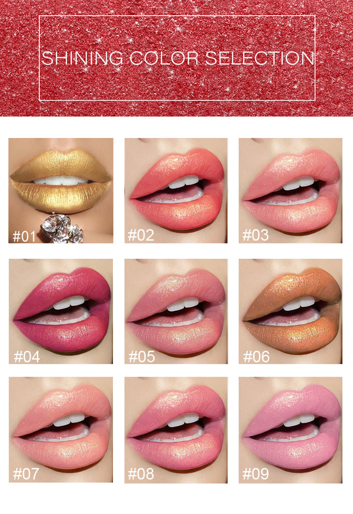 💄 SHINY METALLIC COLOR-CHANGING LIPSTICK