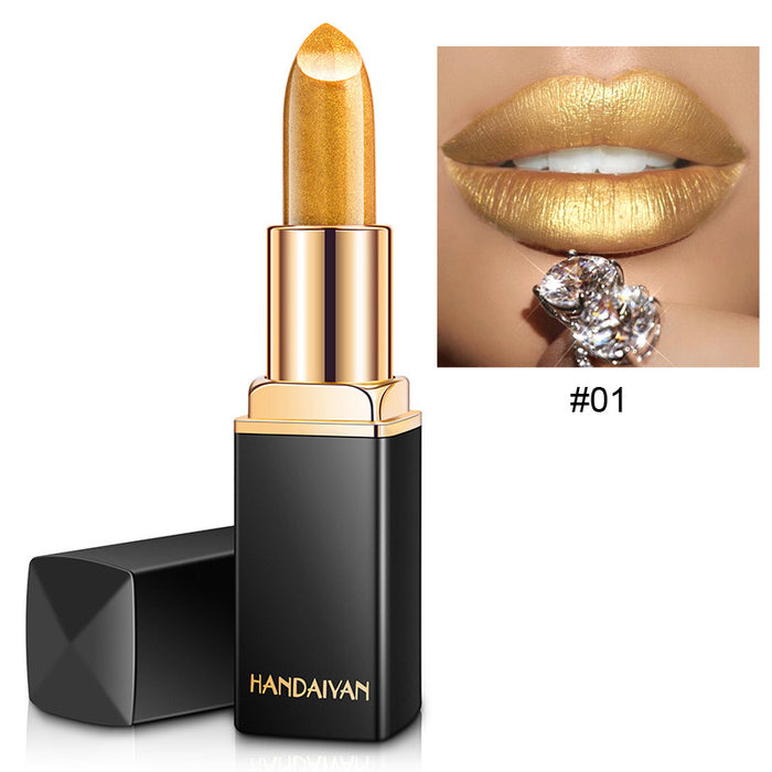 💄 SHINY METALLIC COLOR-CHANGING LIPSTICK