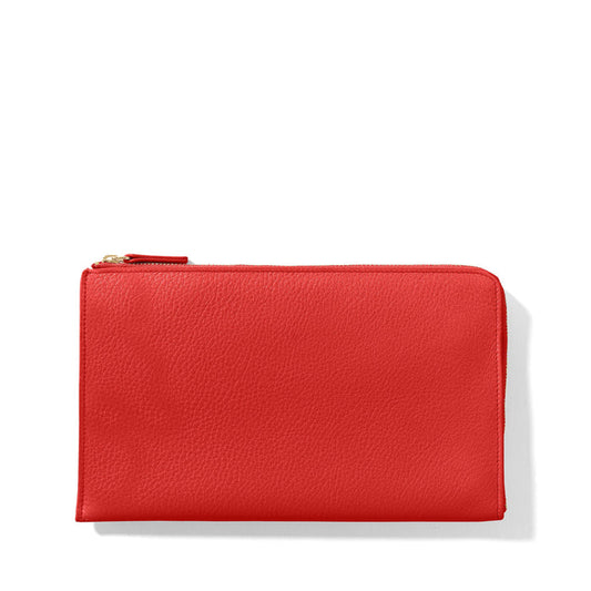 Slim Zip Travel Wallet Buoy Red