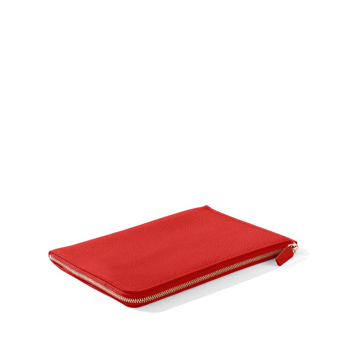 Slim Zip Travel Wallet Buoy Red