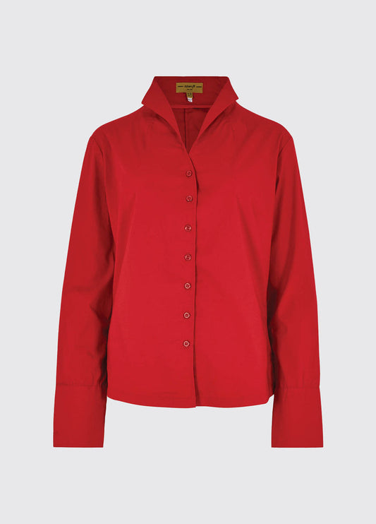 Snowdrop Shirt - Cardinal