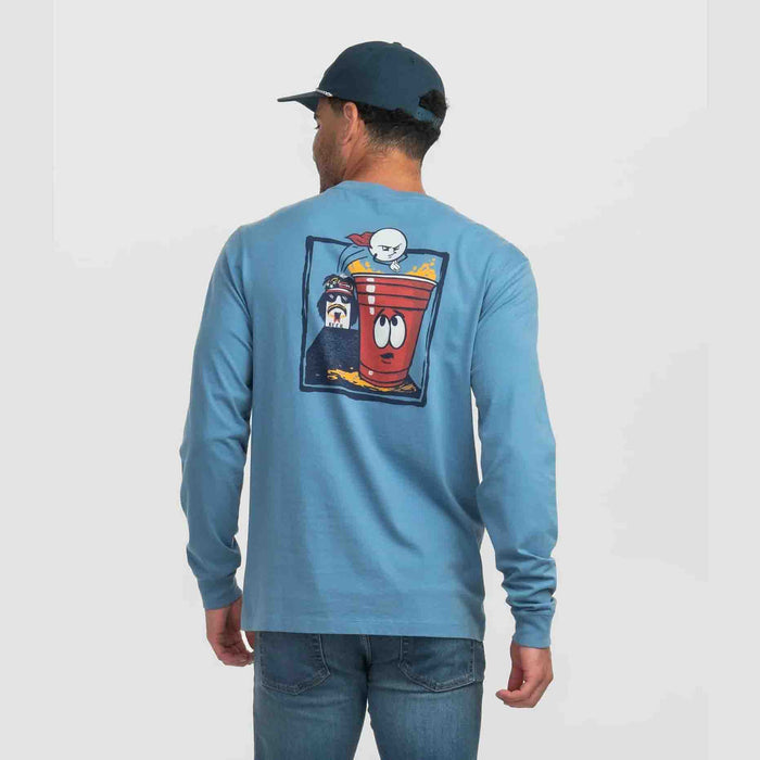 Southern Shirt Men's Last Cup Standing Long Sleeve Tee