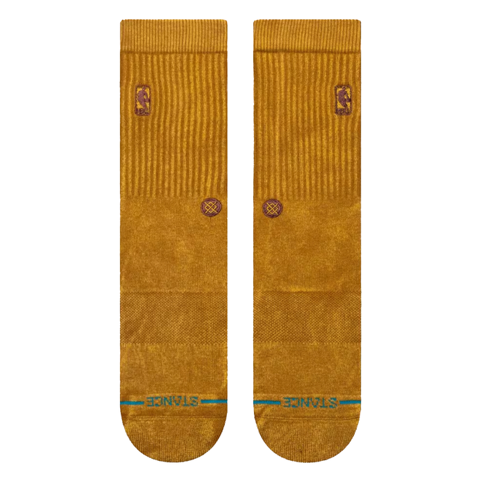 Stance Sock NBA Logoman Wash Gold