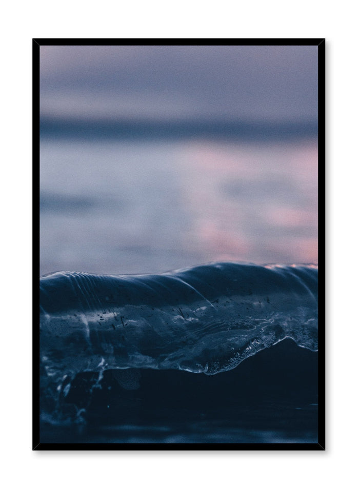 Modern minimalist poster by Opposite Wall with Sunset on the water photography