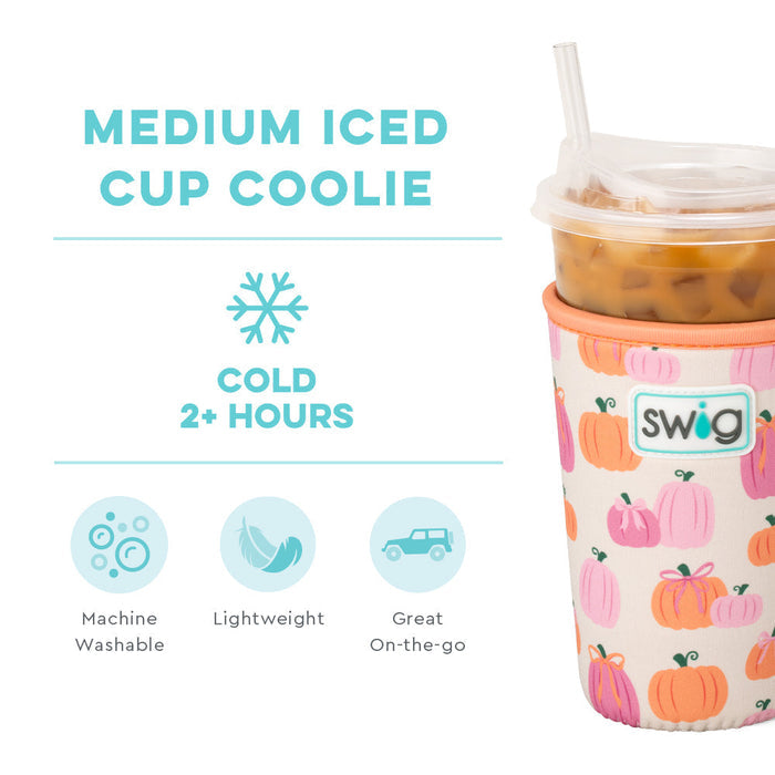 Swig - Pumpkins & Bows,  Coolie - (Medium)