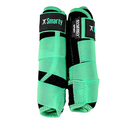 Synergy® Front Sport Boots | Green & Black