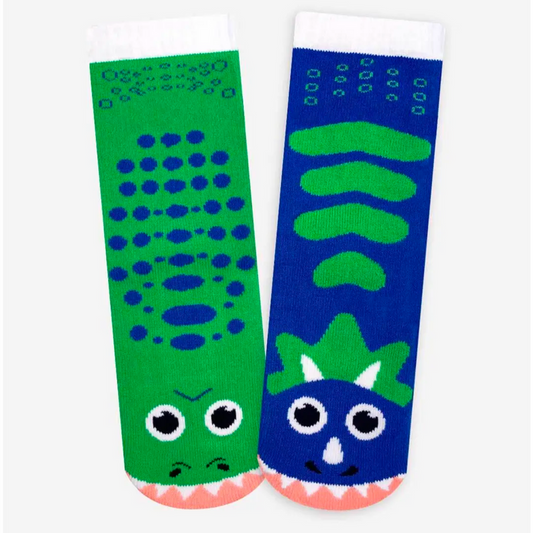 T-Rex & Triceratops Kids Socks