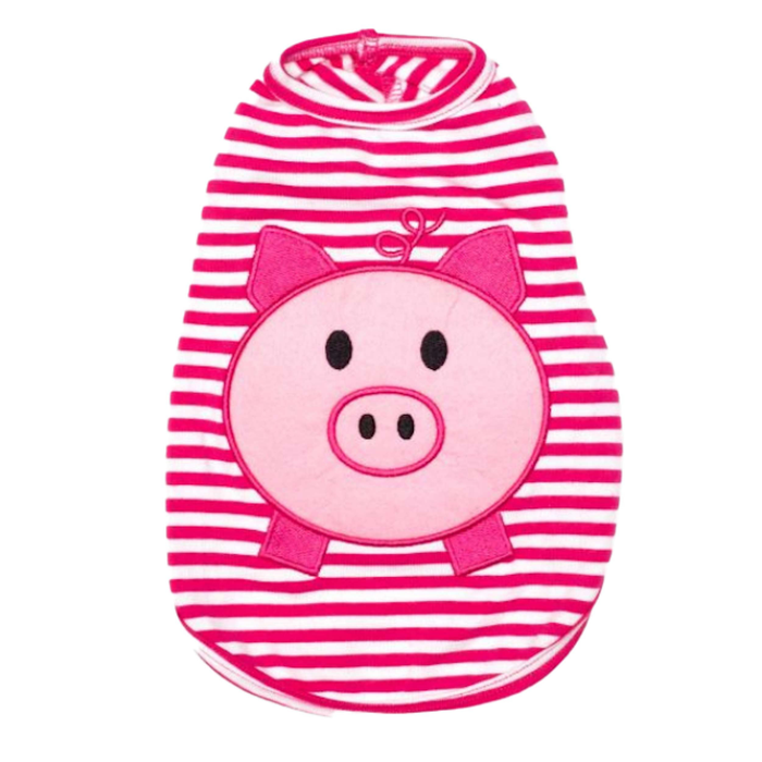 PIGLET-DOG-SHIRT-T-SHIRT-TEE