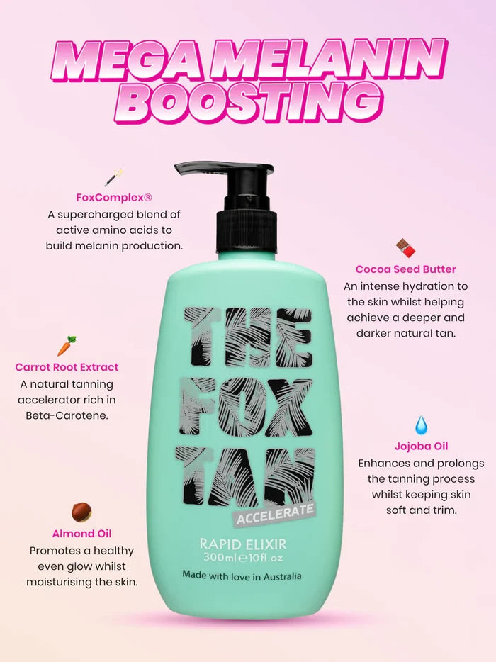 The Fox Tan Rapid Tanning Elixir 300ml | Wholesale