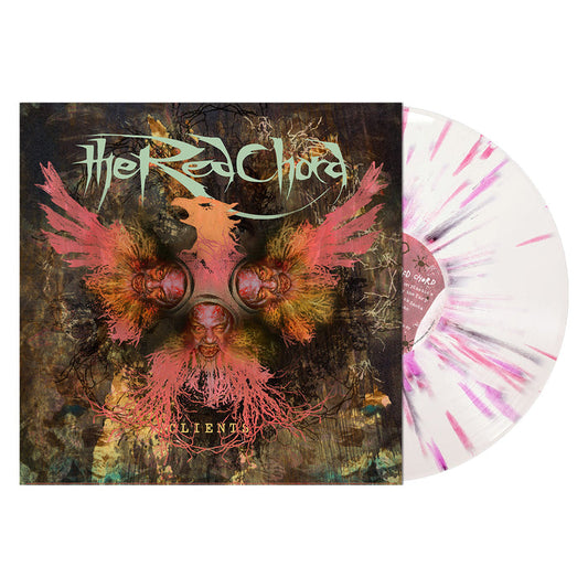 The Red Chord "Clients (White w/ Mixed Pink Splatter Vinyl)" 12"