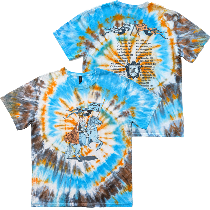 Tie Dye Knight Tour Tee '26