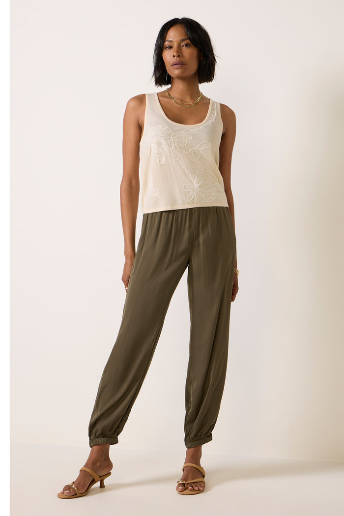 Tilly Embroidered  Tank