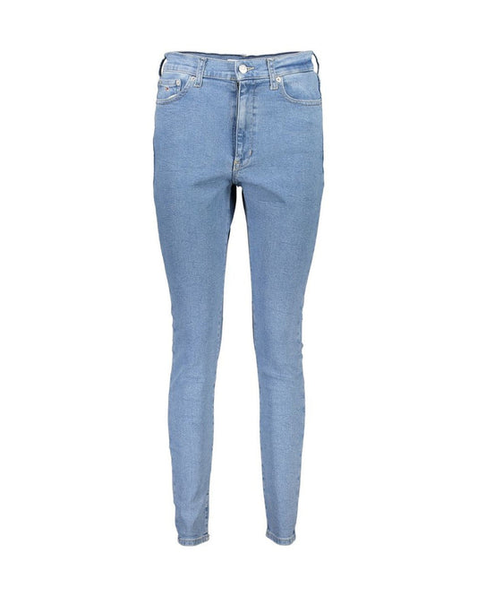 Tommy Hilfiger Azzurro Cotton Women Jeans