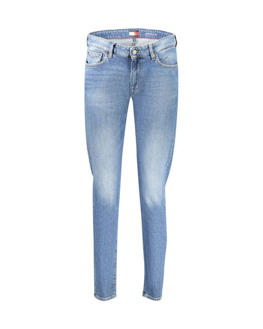 Tommy Hilfiger Blue Cotton Women's Slim Jeans
