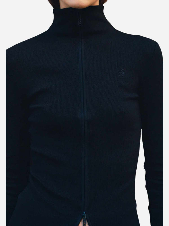 Tonic Zip Longsleeve - Black