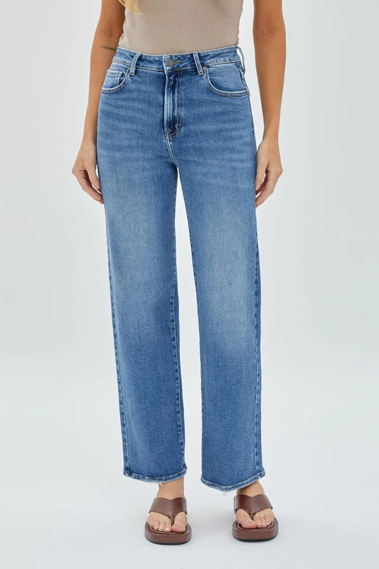 Tracey High Rise Straight Jeans 30% OFF
