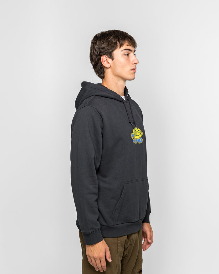 Turtle Hooded Sweatshirt - Vintage Black