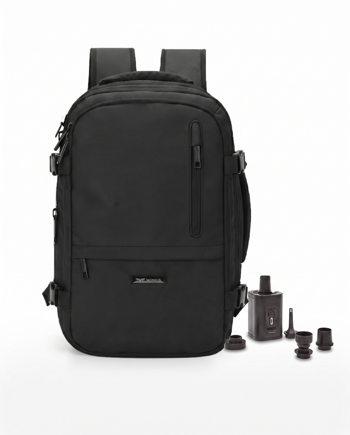 Vacuum backpack COMPRESA with pump - BLACK