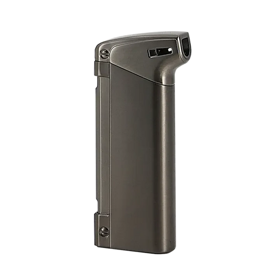 Vector Aero Gunmetal Satin Soft Flame Pipe Lighter - Aero/02