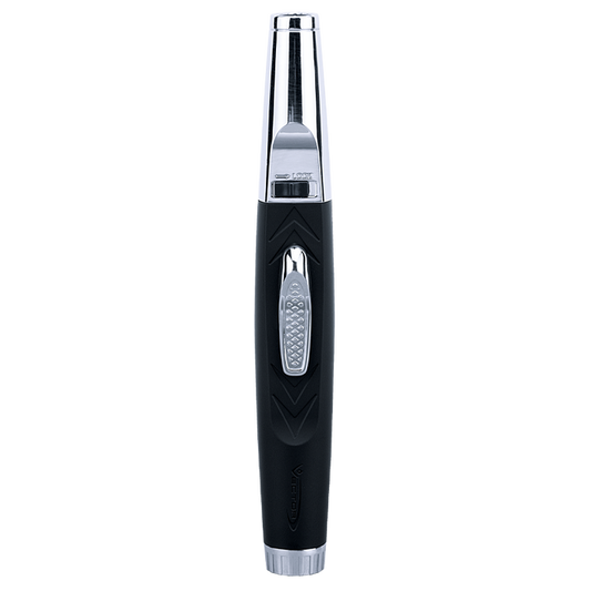 Vector Black Rubber Matte Table Torch Lighter - Avanger5