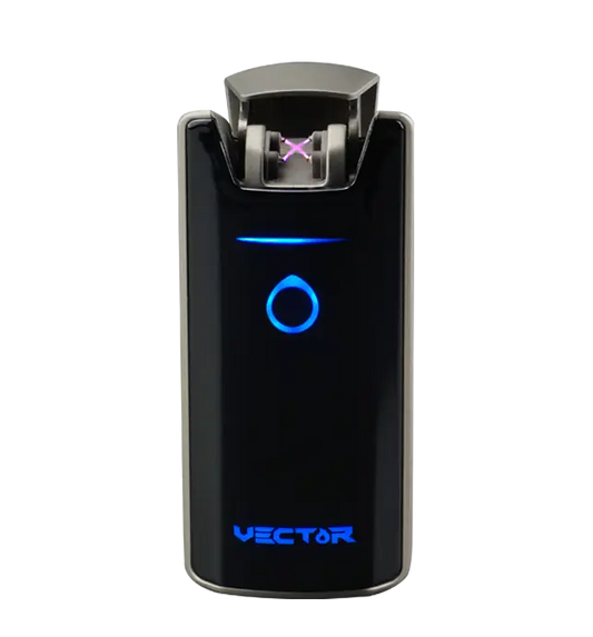 Vector Cosmo Gunmetal Electric Arc Flame Lighter - Cosmo/02