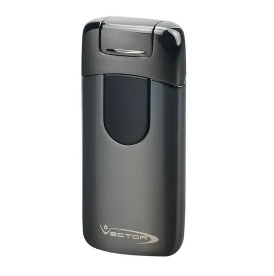 Vector Electron Gunmetal Satin Electric Arc Flame Lighter - Electron2