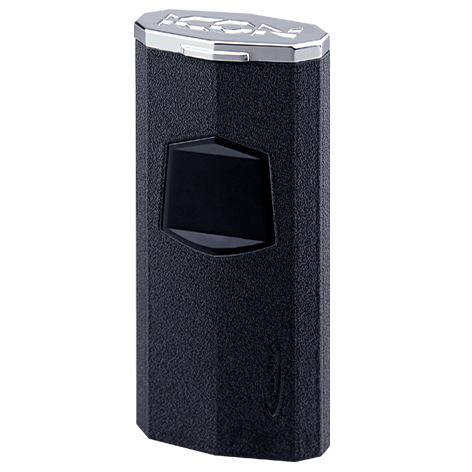 Vector Icon Black Crackle Matte Torch Lighter - ICON5