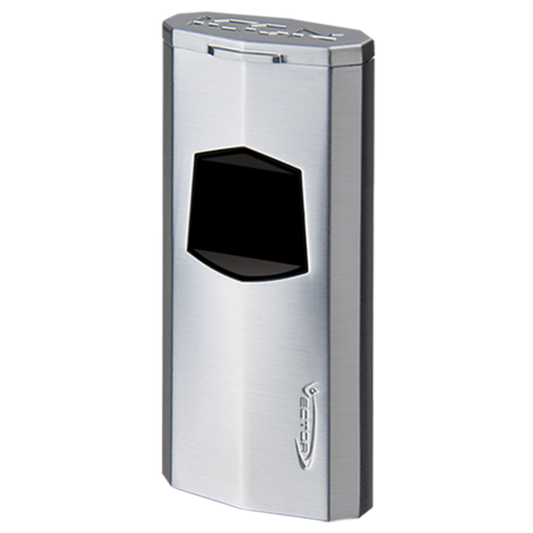 Vector Icon Chrome Satin Torch Lighter - ICON1c