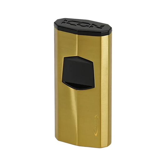 Vector Icon Gold Satin Torch Lighter - ICON/09