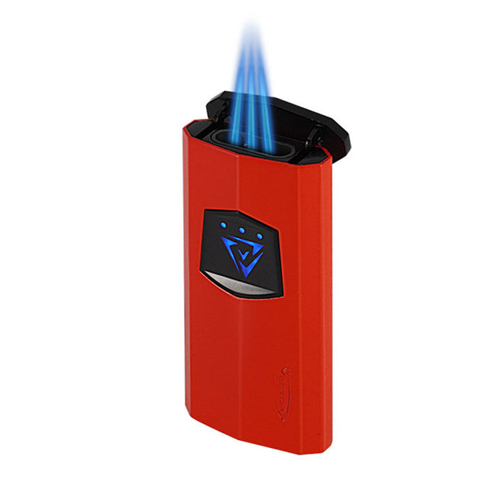 Vector Icon Red Lacquer Torch Lighter - ICON8