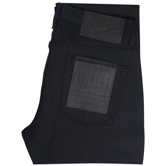 Weird Guy - Solid Black Selvedge by Naked & Famous Denim