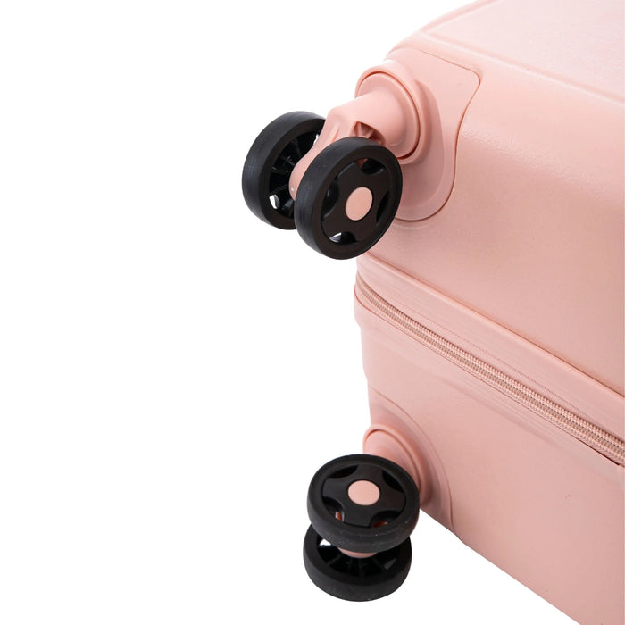 Walizka kabinowa Wings ABS+ 20" Customized PINK CIAO customized
