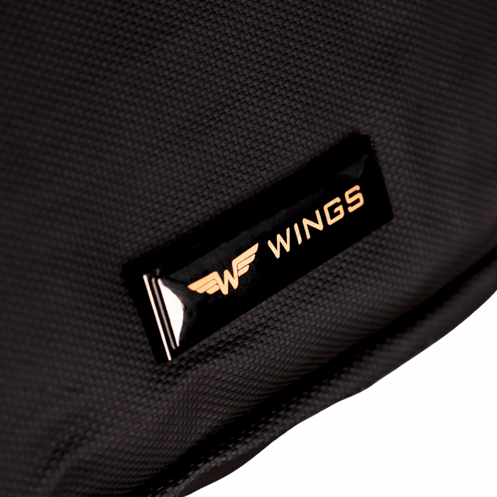 WINGS Plecak crossbody VIREO czarny VIREO COLLECTION
